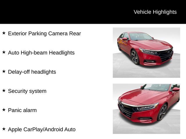 2018 Honda Accord Sport Raleigh NC