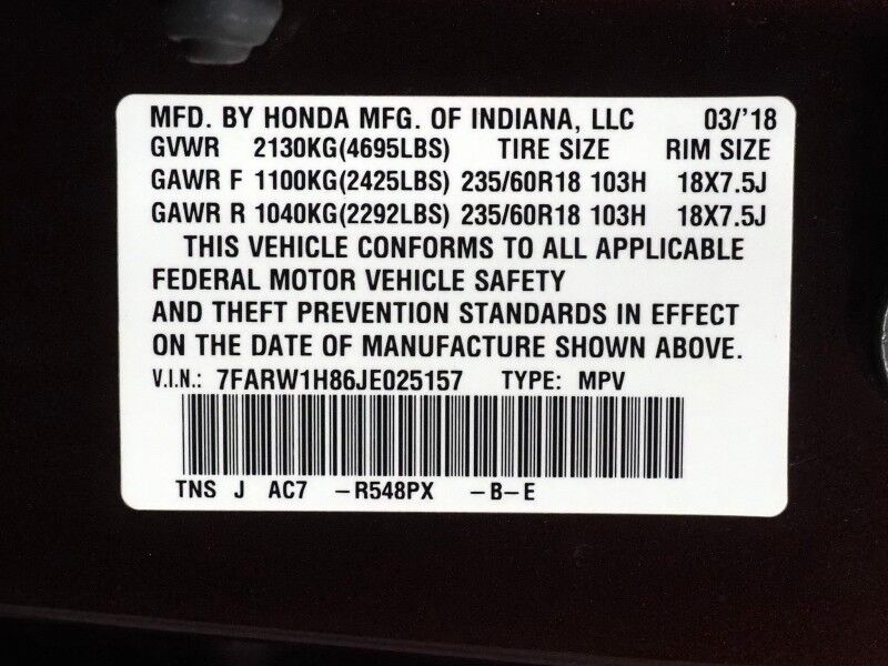 2018 Honda CR-V EX-L *ADAPTIVE CRUISE, SAFETY ALERTS, BACKUP-CAMERA, COLOR TOUCHSCREEN, MOONROOF, LEATHER, HEATED SEATS, REMOTE START, POWER LIFTGATE, KEYLESS ENTRY, ANDROID & APPLE Round Rock TX