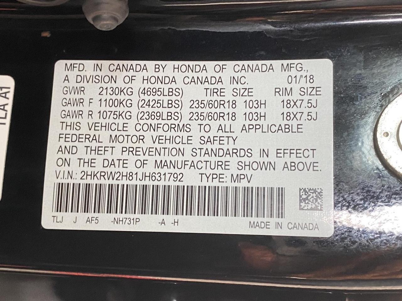 2018 Honda CR-V EX-L Richmond Hill NY