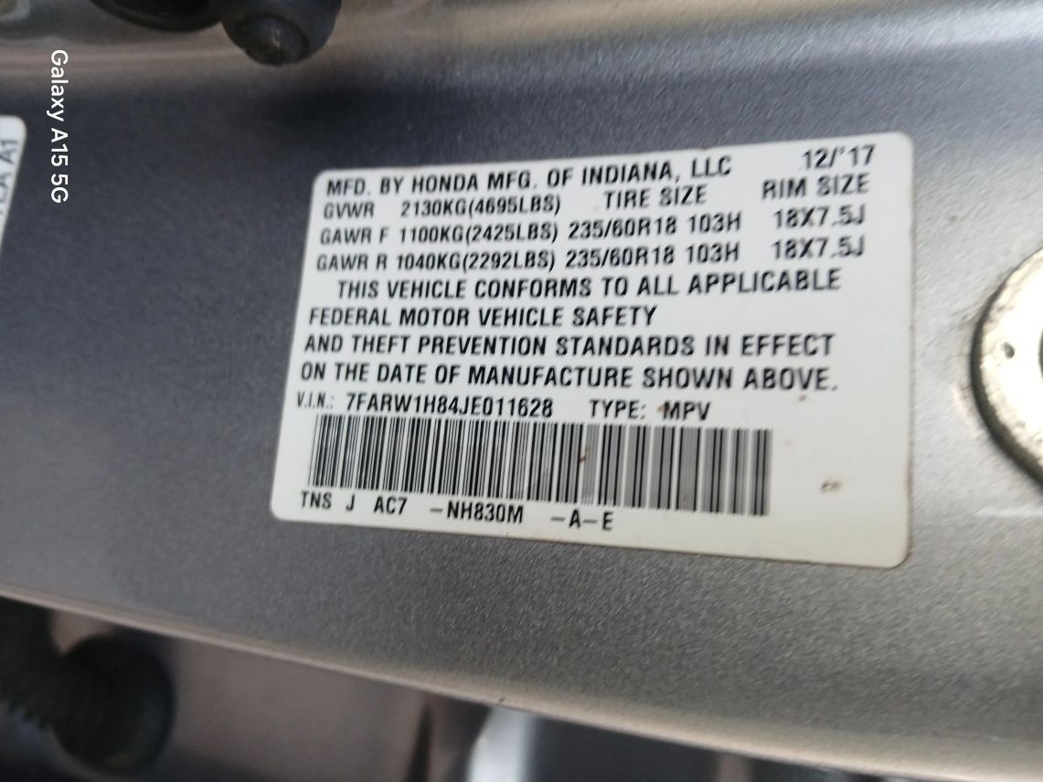 2018 Honda CR-V EX-L Sport Utility 4D Maitland FL