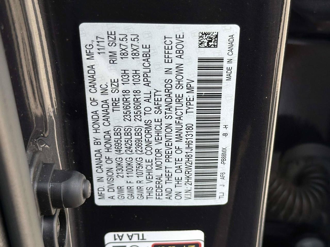 2018 Honda CR-V EX-L Alexandria VA
