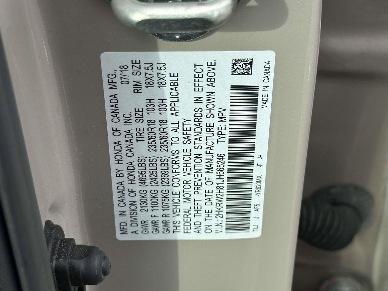 2018 Honda CR-V EX-L Alexandria VA