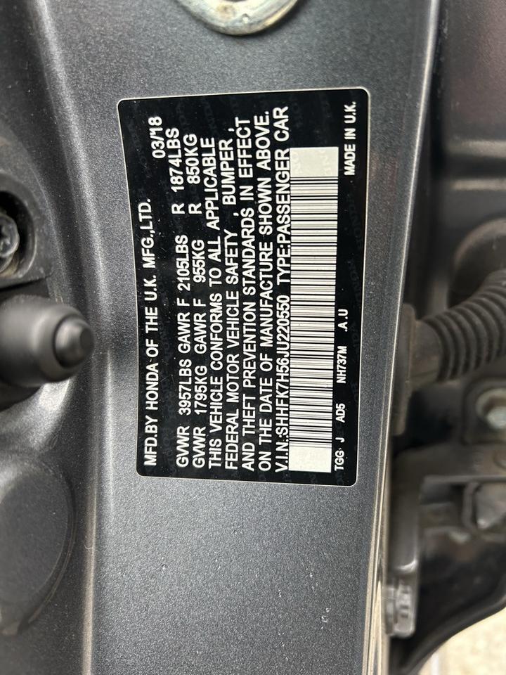 2018 Honda Civic EX Crestwood KY