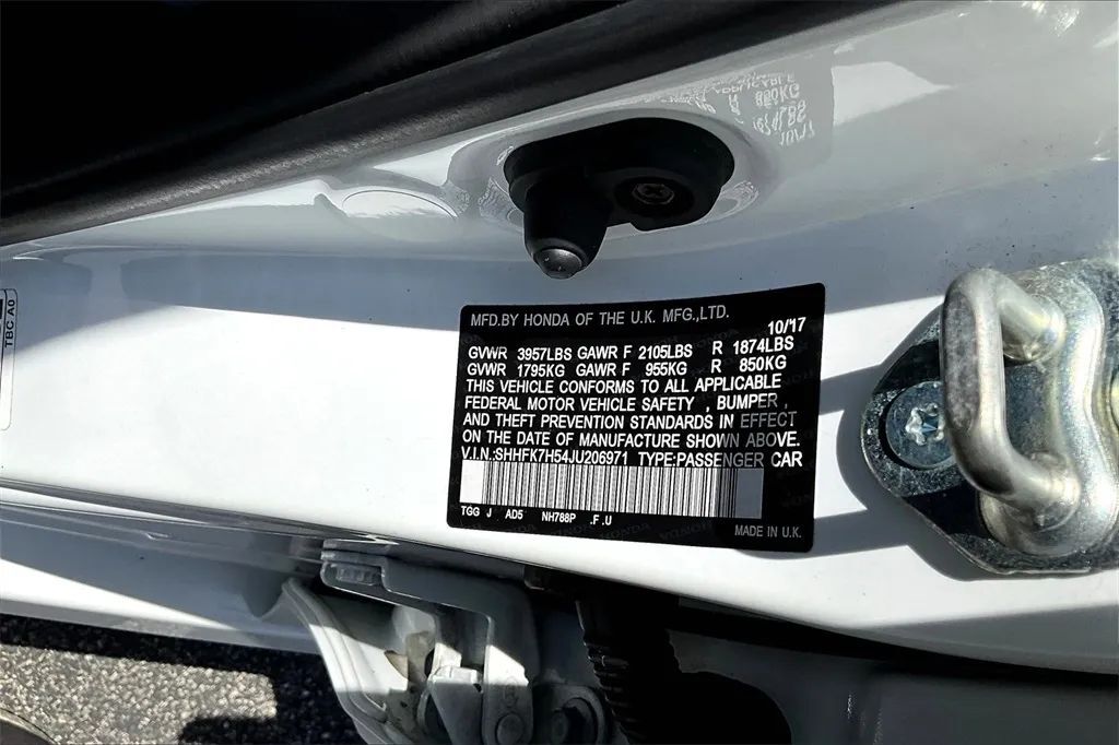 2018 Honda Civic EX Hatchback 4D Maitland FL