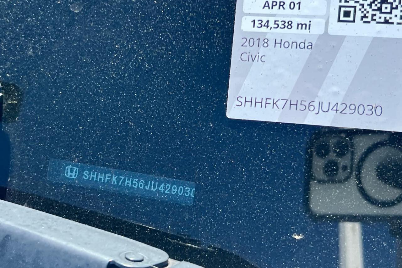 2018 Honda Civic EX Roseville CA