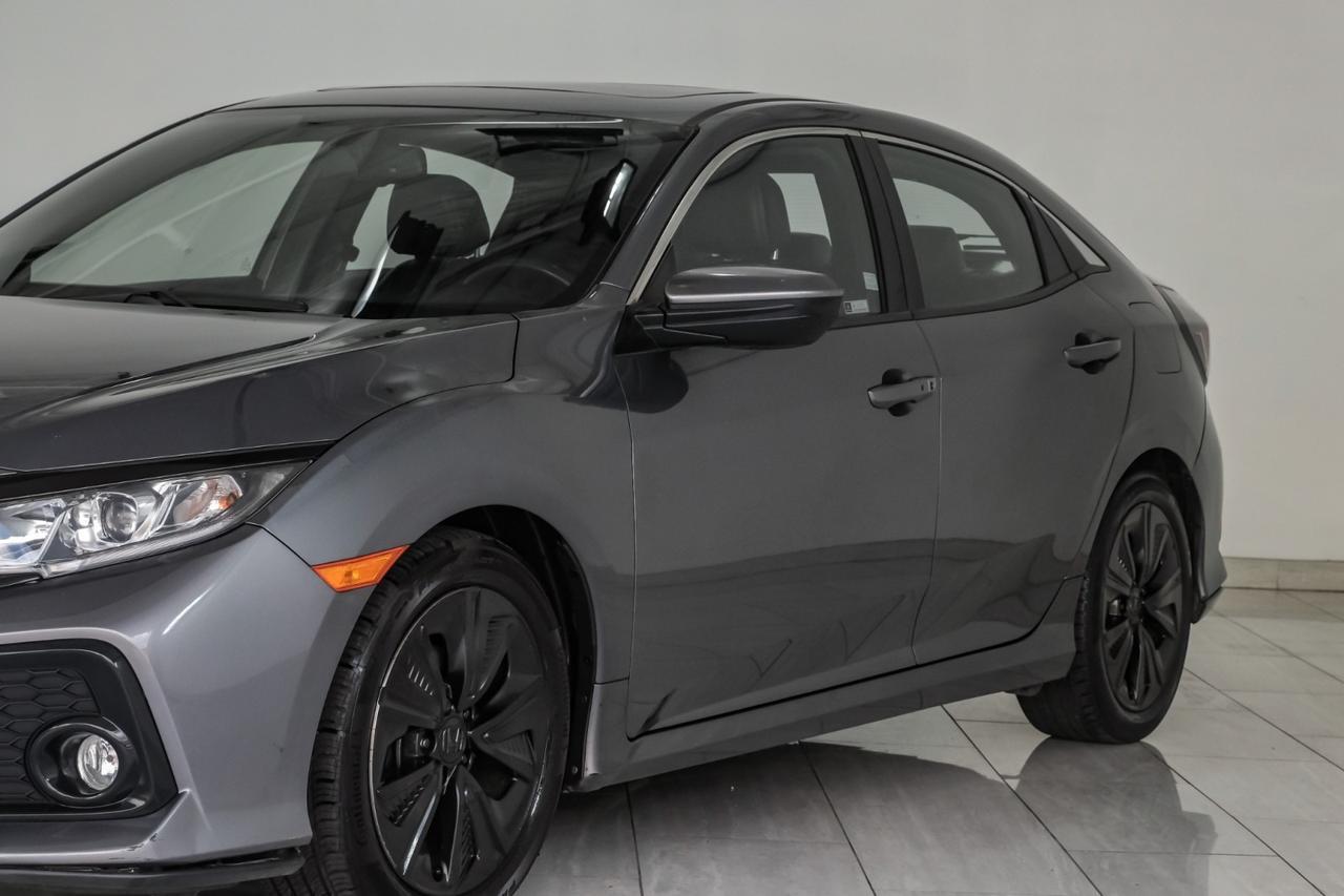 2018 Honda Civic Hatchback EX-L AUTOMATIC NAVIGATION SUNROOF LEATHER HEATED SEATS REAR CAME Carrollton TX