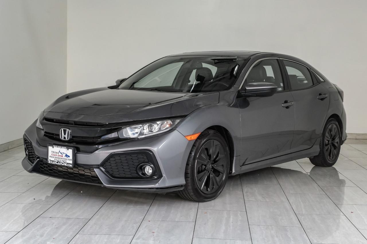 2018 Honda Civic Hatchback EX-L AUTOMATIC NAVIGATION SUNROOF LEATHER HEATED SEATS REAR CAME Carrollton TX