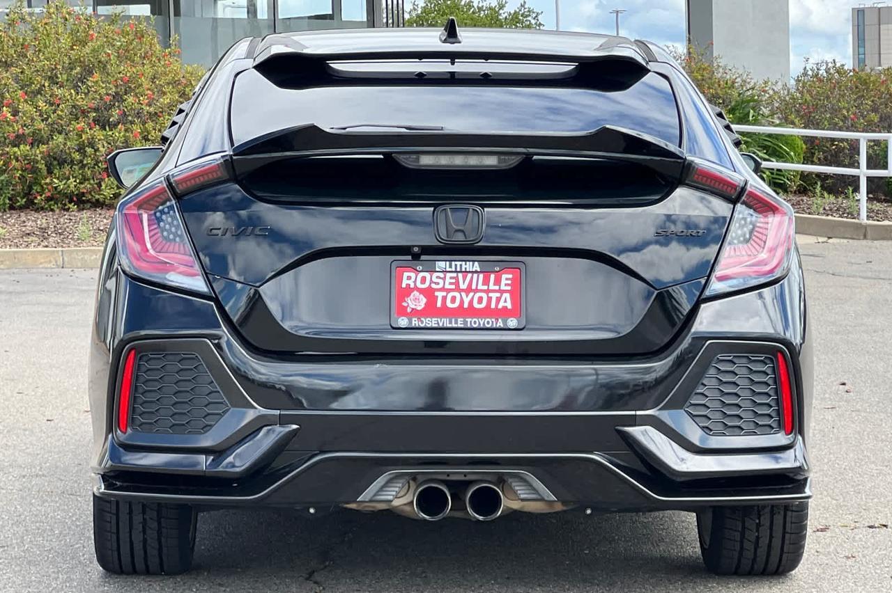 2018 Honda Civic Hatchback Sport Roseville CA