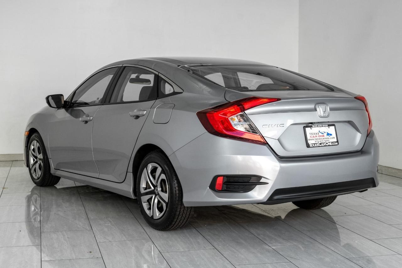 2018 Honda Civic LX AUTOMATIC REAR CAMERA BLUETOOTH CRUISE CONTROL REMOTE KEYLESS Carrollton TX