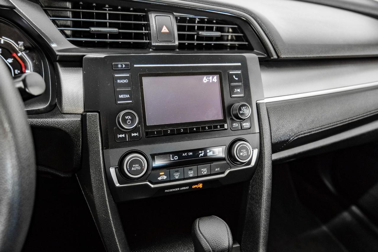 2018 Honda Civic LX AUTOMATIC REAR CAMERA BLUETOOTH CRUISE CONTROL REMOTE KEYLESS Carrollton TX