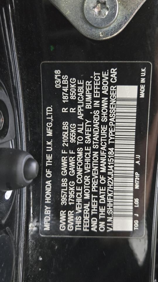 2018 Honda Civic LX Jersey City NJ