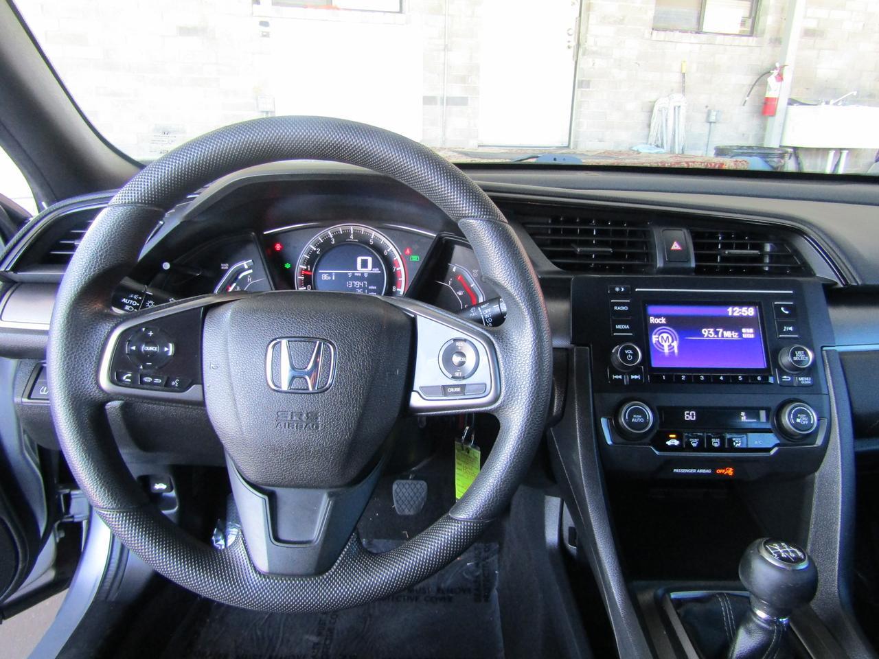 2018 Honda Civic LX Manual Grand Prairie TX