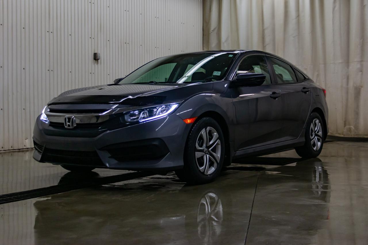 2018 Honda Civic LX Sedan BCam Heated Seats Red Deer AB
