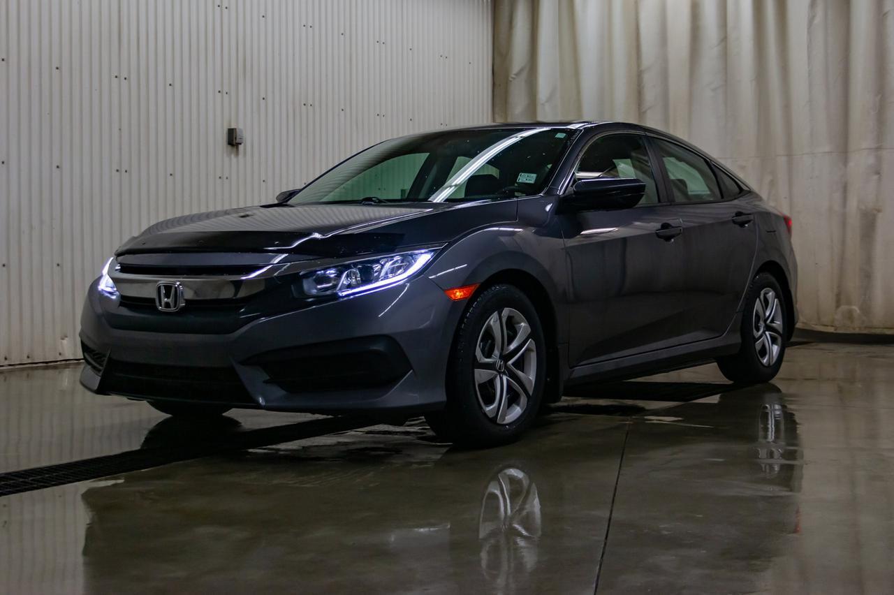 2018 Honda Civic LX Sedan BCam Heated Seats Red Deer AB