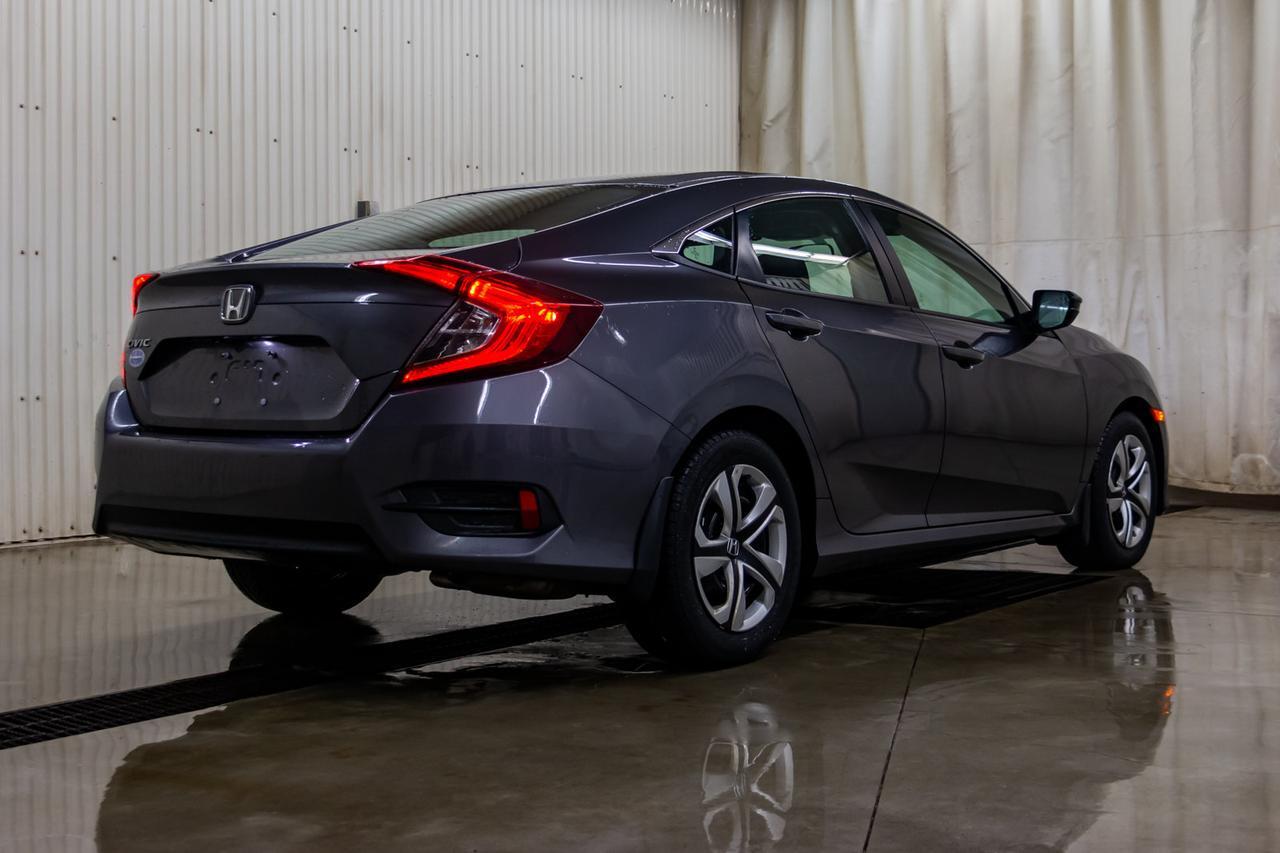 2018 Honda Civic LX Sedan BCam Heated Seats Red Deer AB