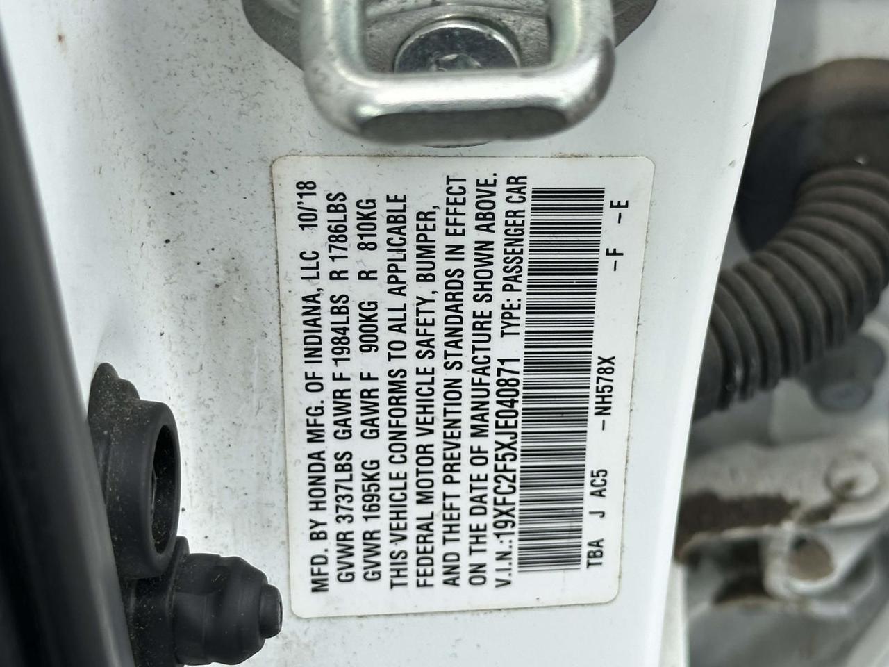 2018 Honda Civic LX Alexandria VA