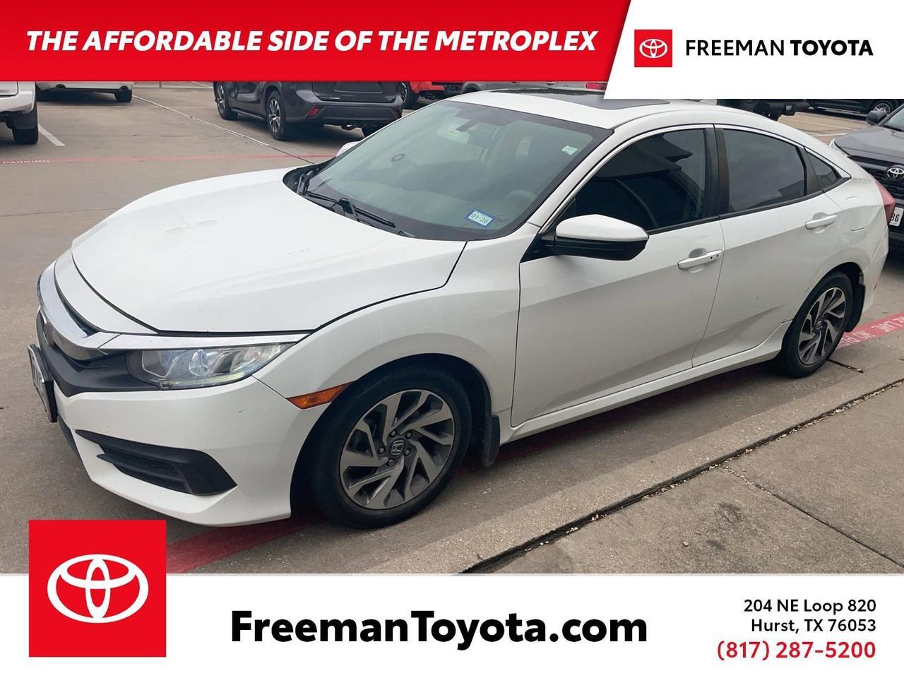 2018 Honda Civic Sedan EX Hurst TX