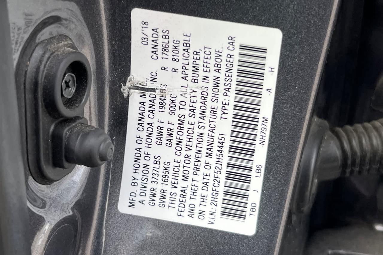 2018 Honda Civic Sedan LX Roseville CA