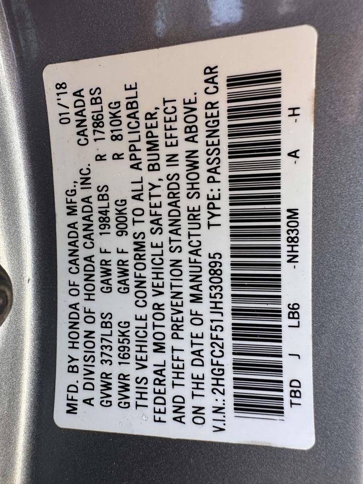 2018 Honda Civic Sedan LX San Clemente CA