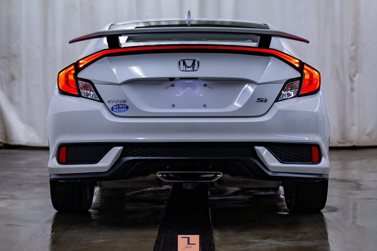2018 Honda Civic Si Coupe Manual Nav Roof BCam Red Deer AB