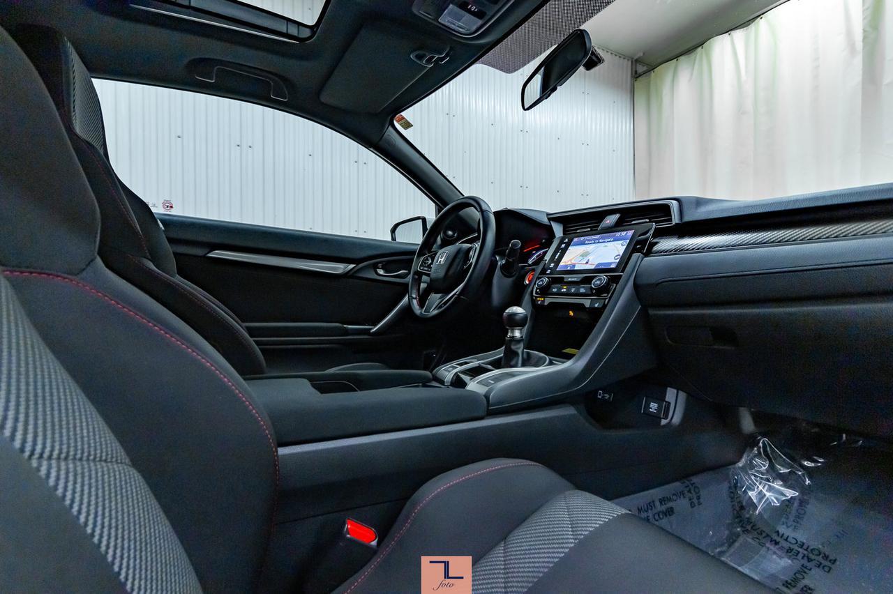 2018 Honda Civic Si Coupe Manual Nav Roof BCam Red Deer AB