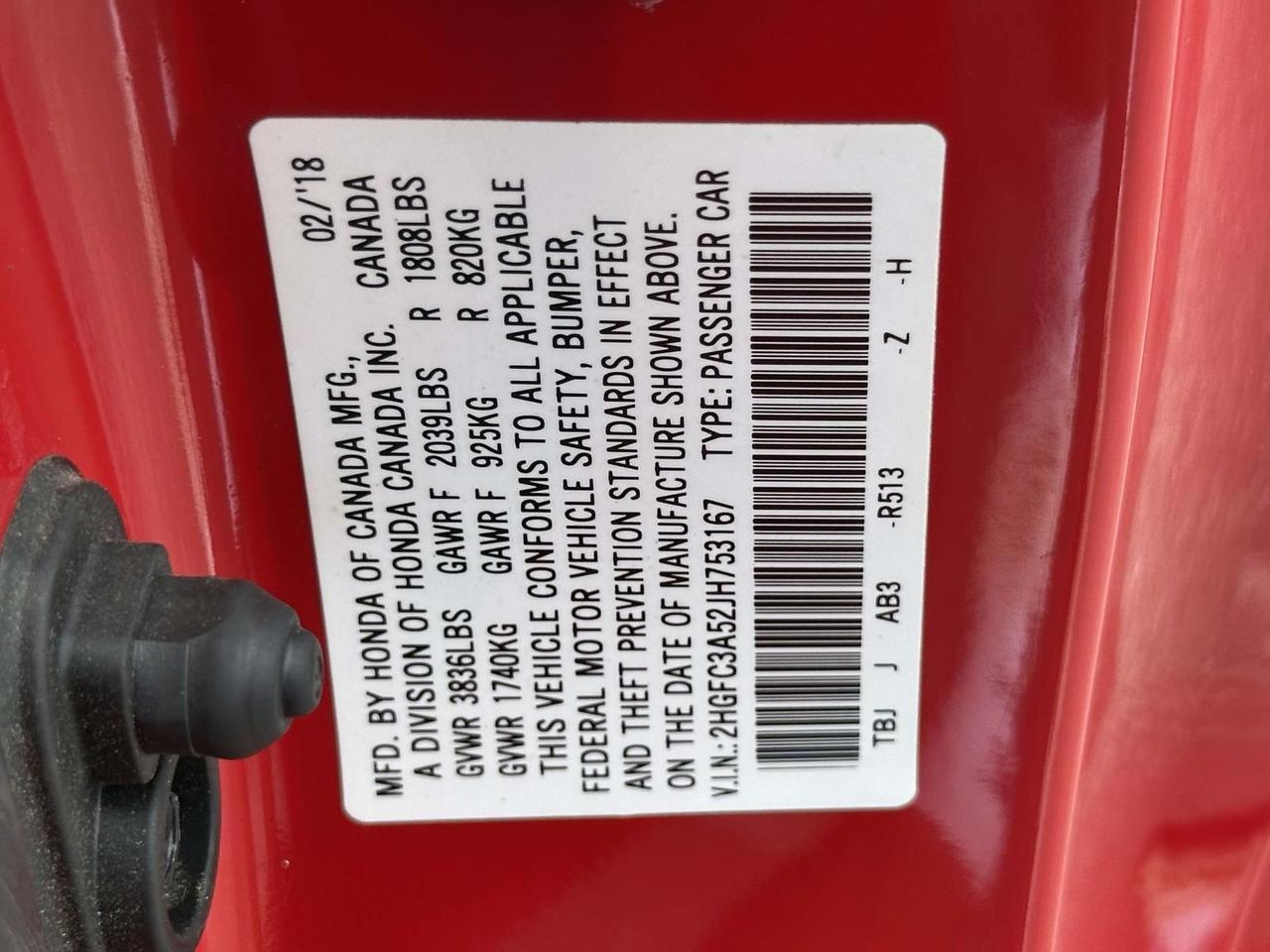 2018 Honda Civic Si Alexandria VA