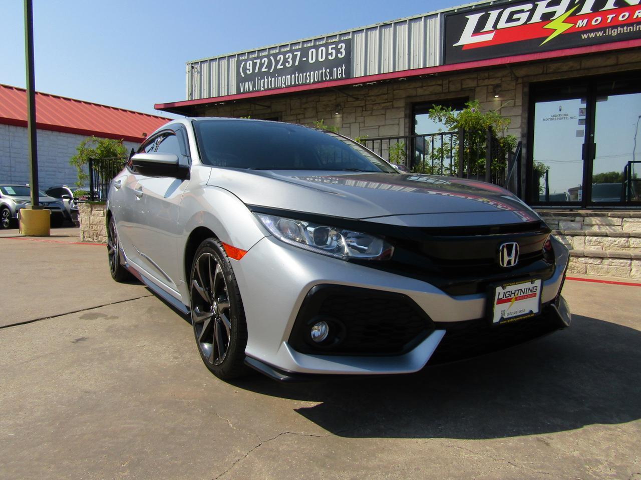 2018 Honda Civic Sport Manual Grand Prairie TX