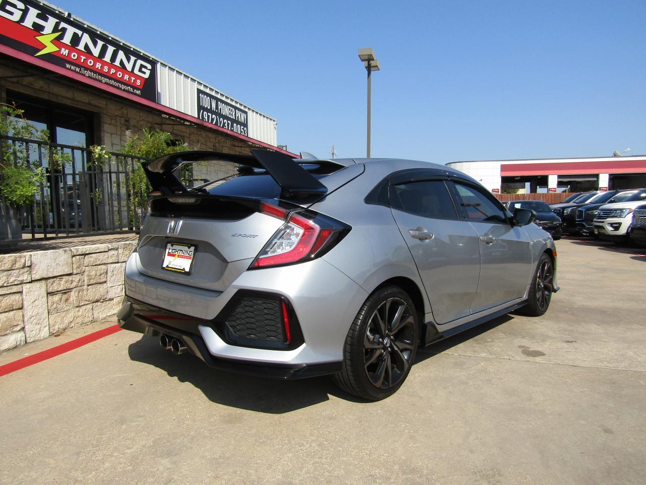 2018 Honda Civic Sport Manual Grand Prairie TX