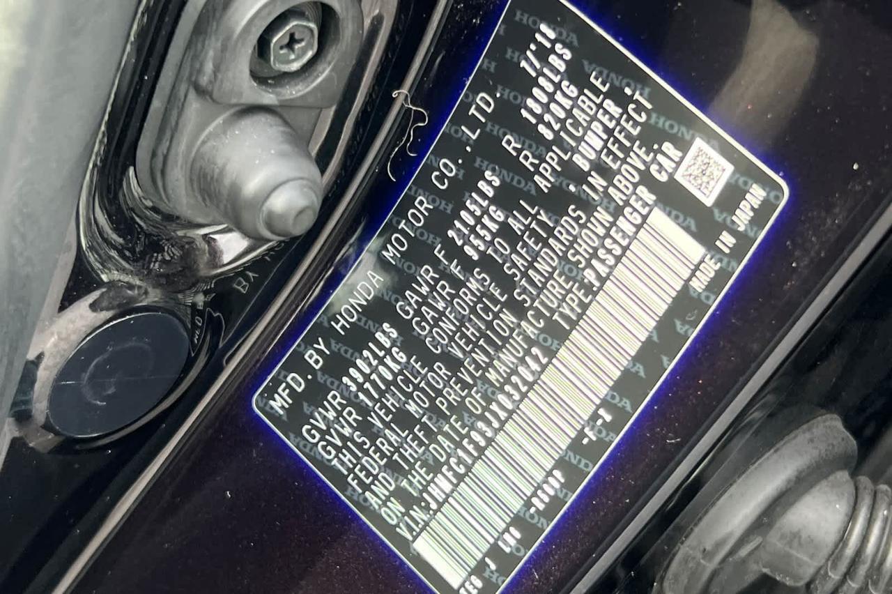 2018 Honda Civic Touring Roseville CA