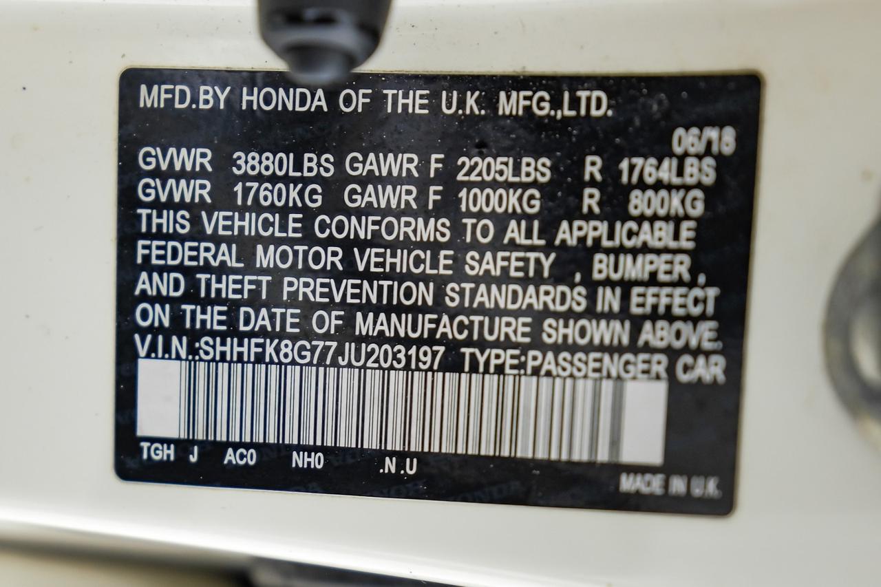 2018 Honda Civic Type R TOURING NAVIGATION SUEDE SEATS REAR CAMERA KEYLESS START BLUETOO Carrollton TX