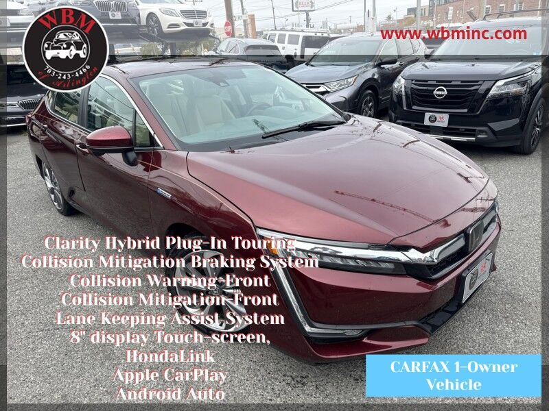 2018 Honda Clarity Hybrid Plug-In Touring