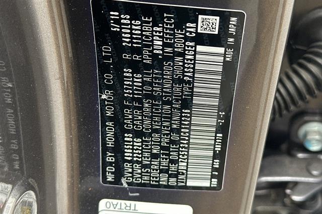 2018 Honda Clarity Plug-In Hybrid Touring Oakland CA