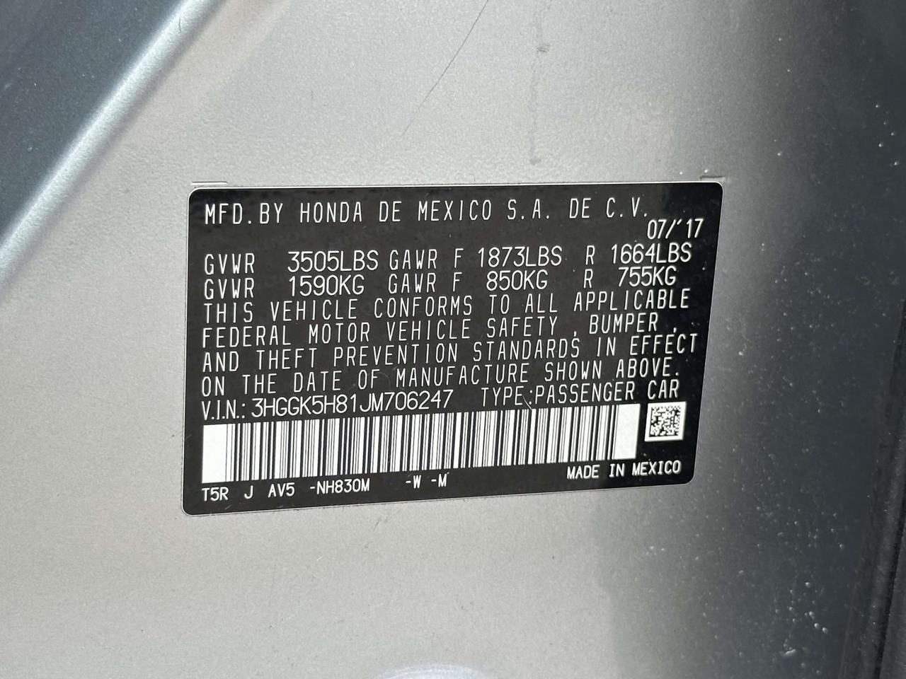 2018 Honda Fit EX Alexandria VA