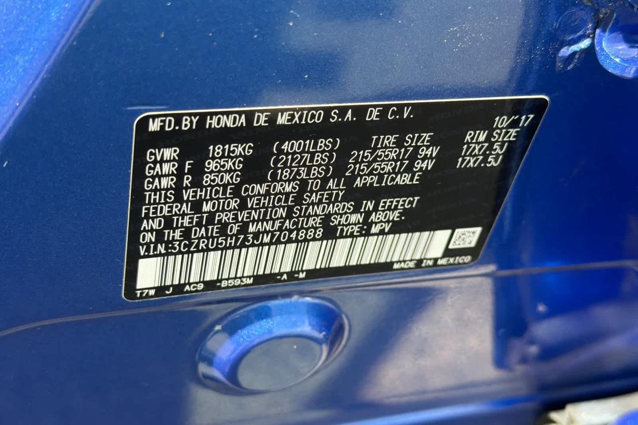 2018 Honda HR-V EX-L Navi Roseville CA