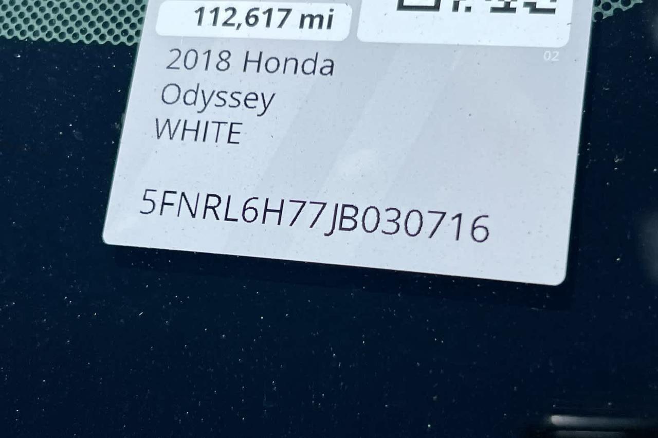 2018 Honda Odyssey Roseville CA