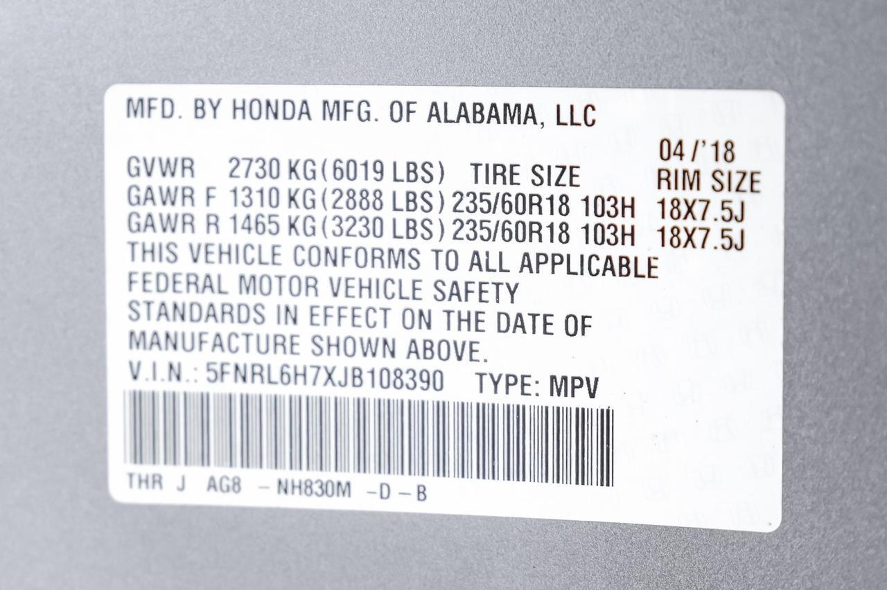 2018 Honda Odyssey EX-L Farmers Branch TX