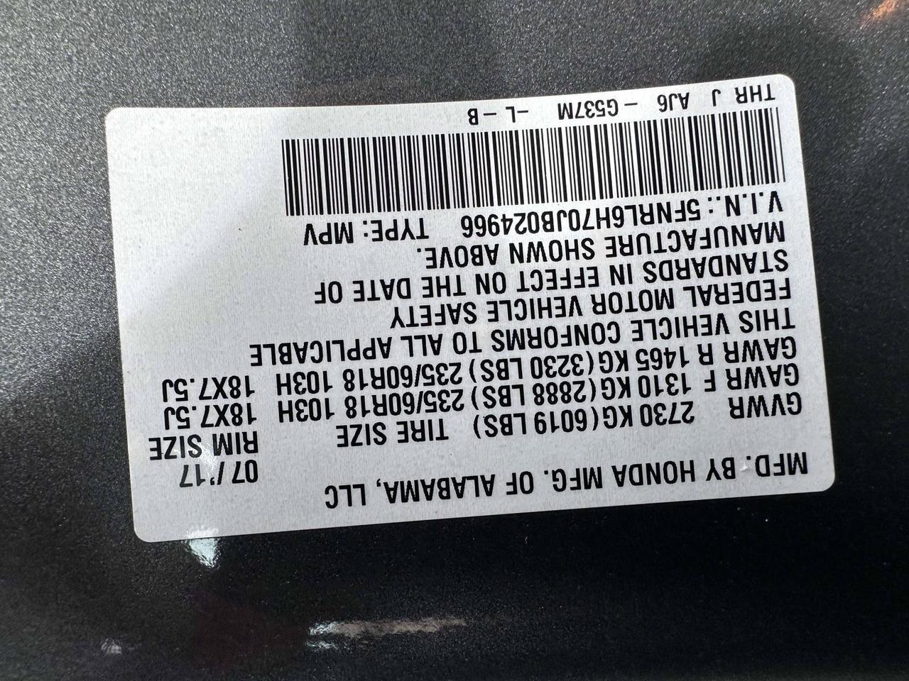 2018 Honda Odyssey EX-L San Clemente CA