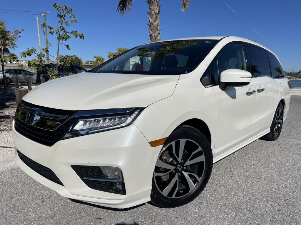 2018 Honda Odyssey Elite~CLEAN CARFAX~1-OWNER~AUTO START/STOP~BLUETOOTH~DRIVER ASSISTANCE PACKAGE~HEATED SEATS~LANE KEEPING ASSIST~NAVIGATION~PREMIUM SOUND~PUSH-BUTTON START~REMOTE ENGINE START~TRAILER HITCH~VIDEO SYSTEM Sarasota FL