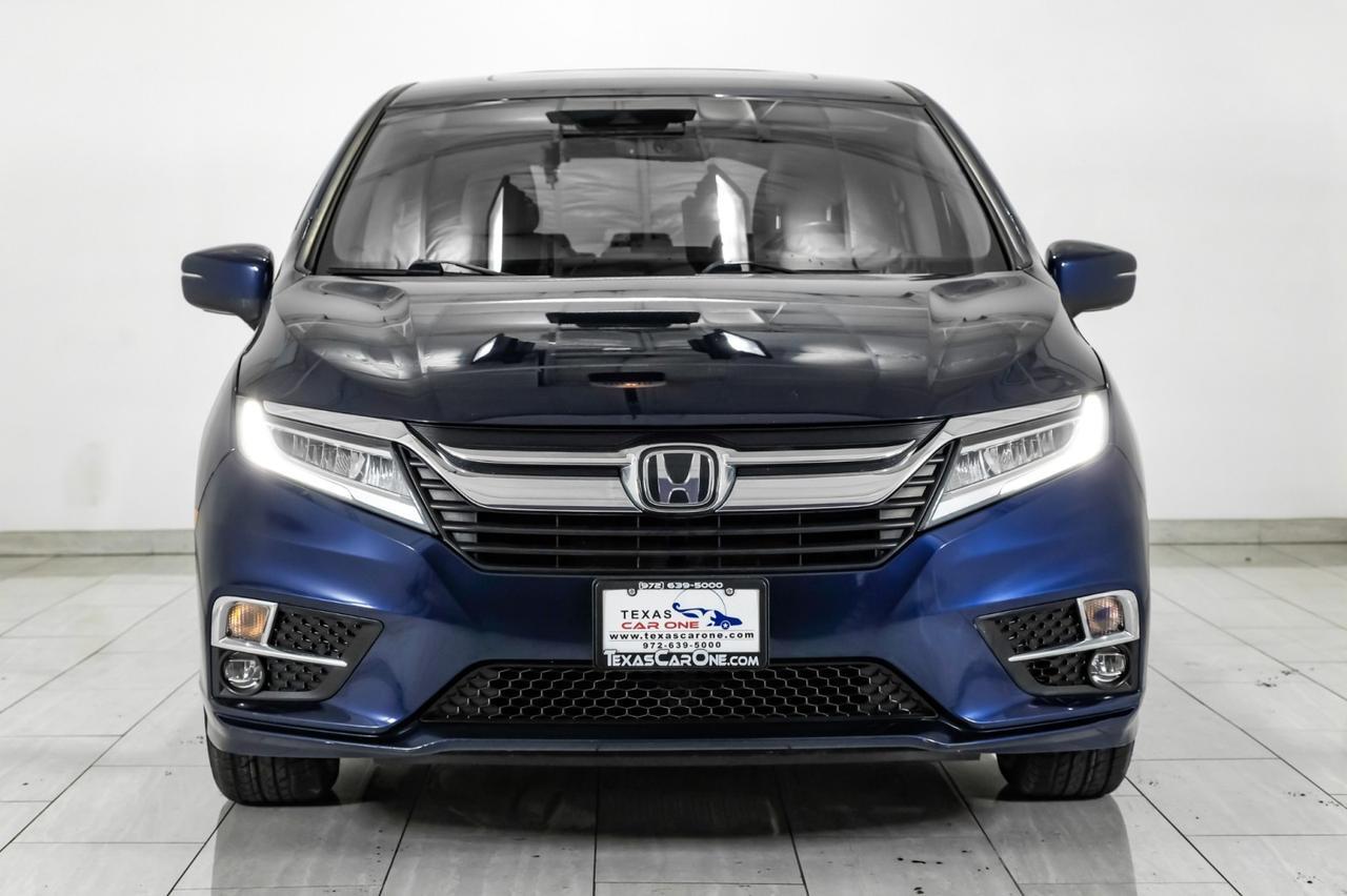 2018 Honda Odyssey TOURING HONDA SENSING SUITE BLIND SPOT NAVIGATION TV ENTERTAINMENT SUNROOF LEATHER