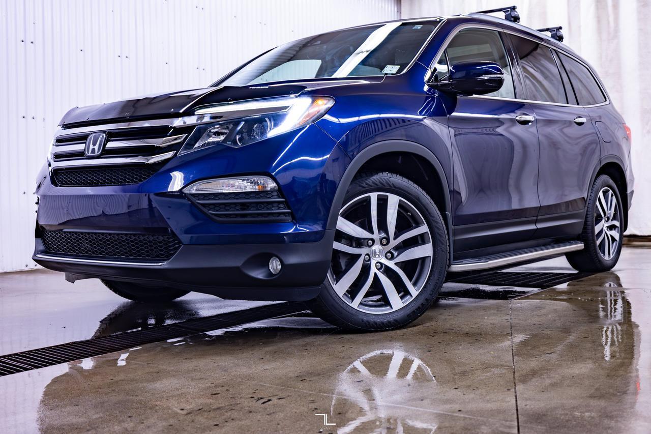 2018 Honda Pilot AWD Touring Leather Roof Nav BCam Red Deer AB