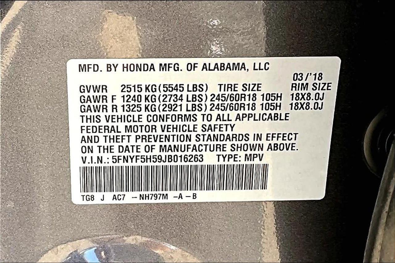 2018 Honda Pilot EX-L Folsom CA