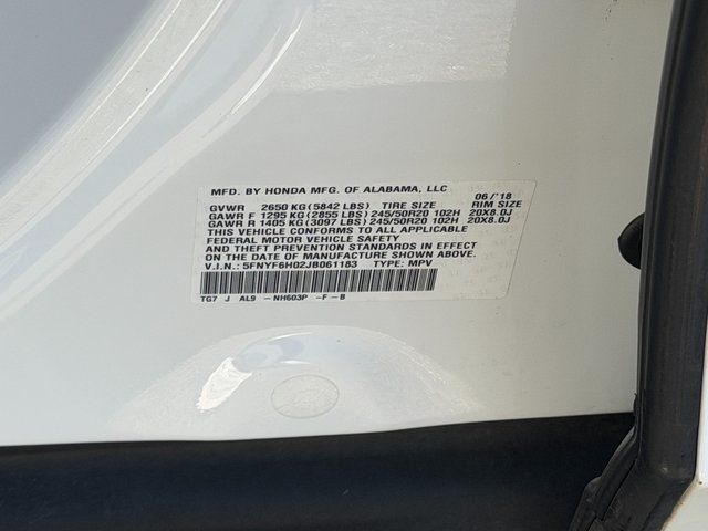 2018 Honda Pilot Elite Springfield VA