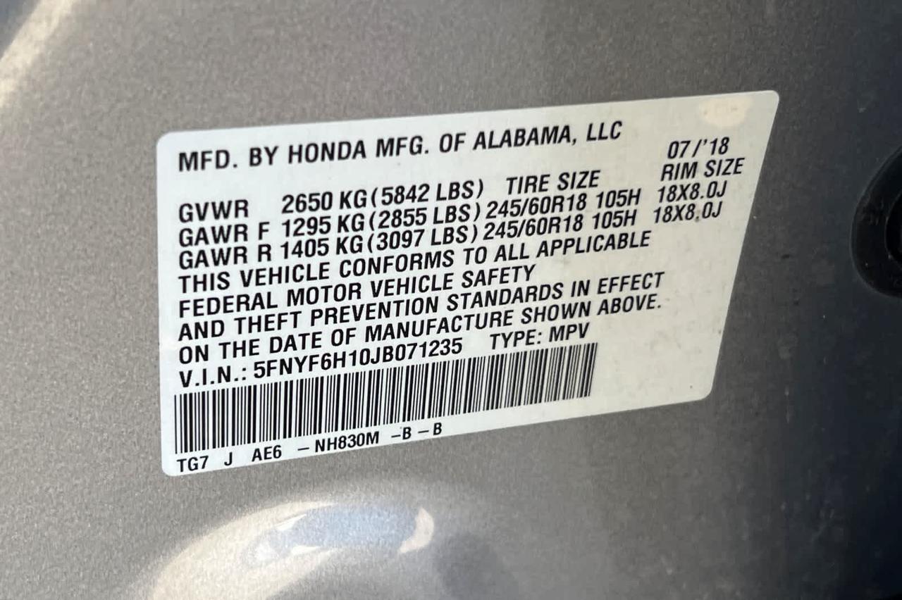 2018 Honda Pilot LX Roseville CA