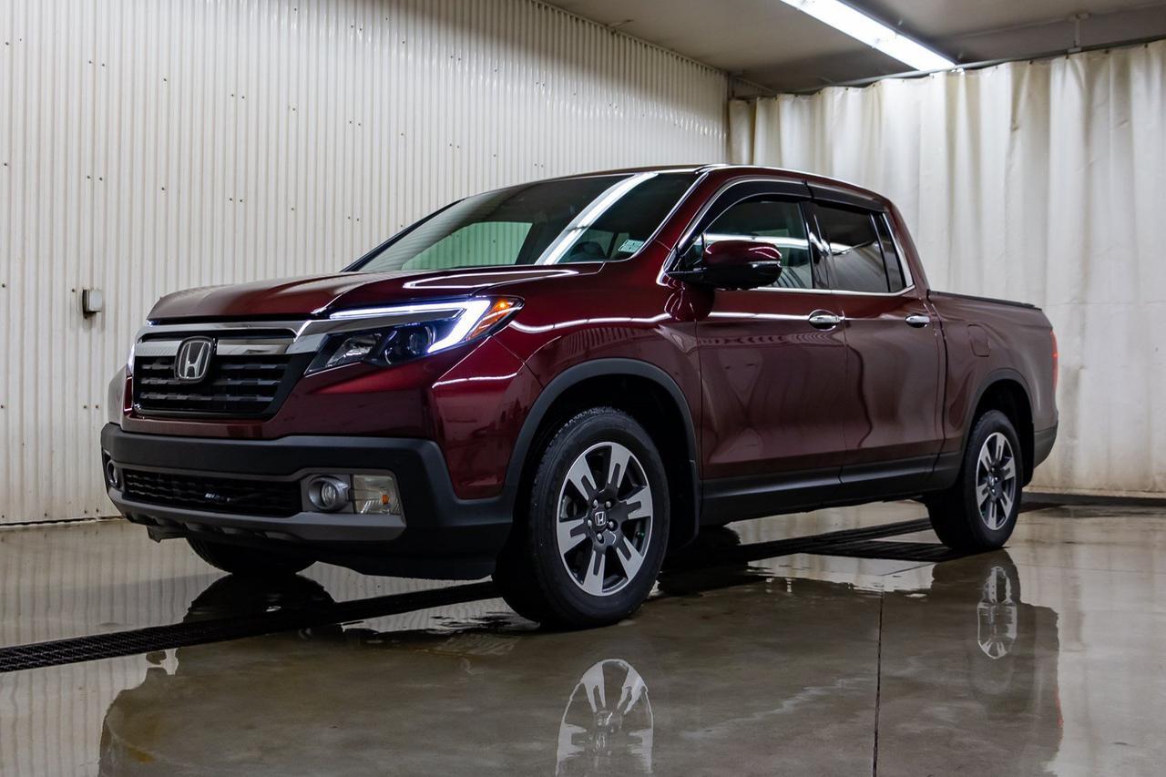 2018 Honda Ridgeline 4x4 Crew Cab Touring Leather Roof Nav Red Deer AB