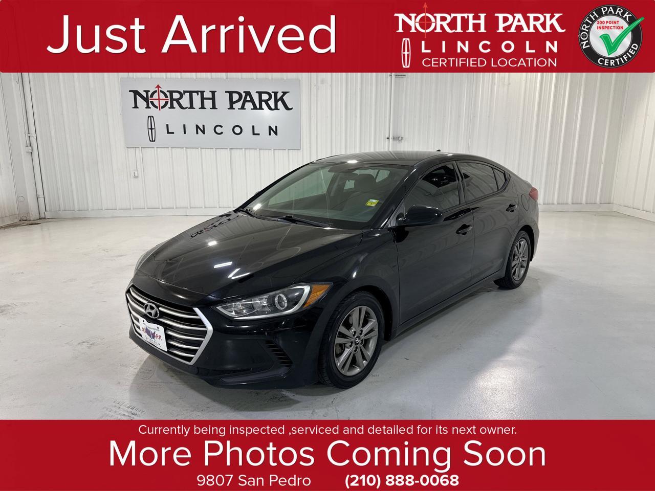 2018 Hyundai Elantra SEL San Antonio TX