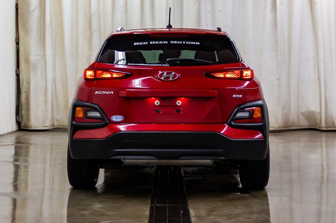 2018 Hyundai Kona AWD Luxury Leather Roof BCam Red Deer AB