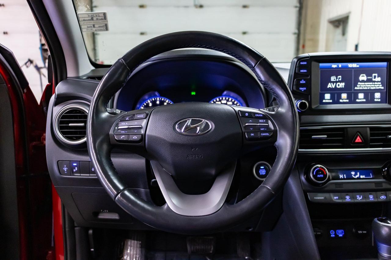 2018 Hyundai Kona AWD Luxury Leather Roof BCam Red Deer AB