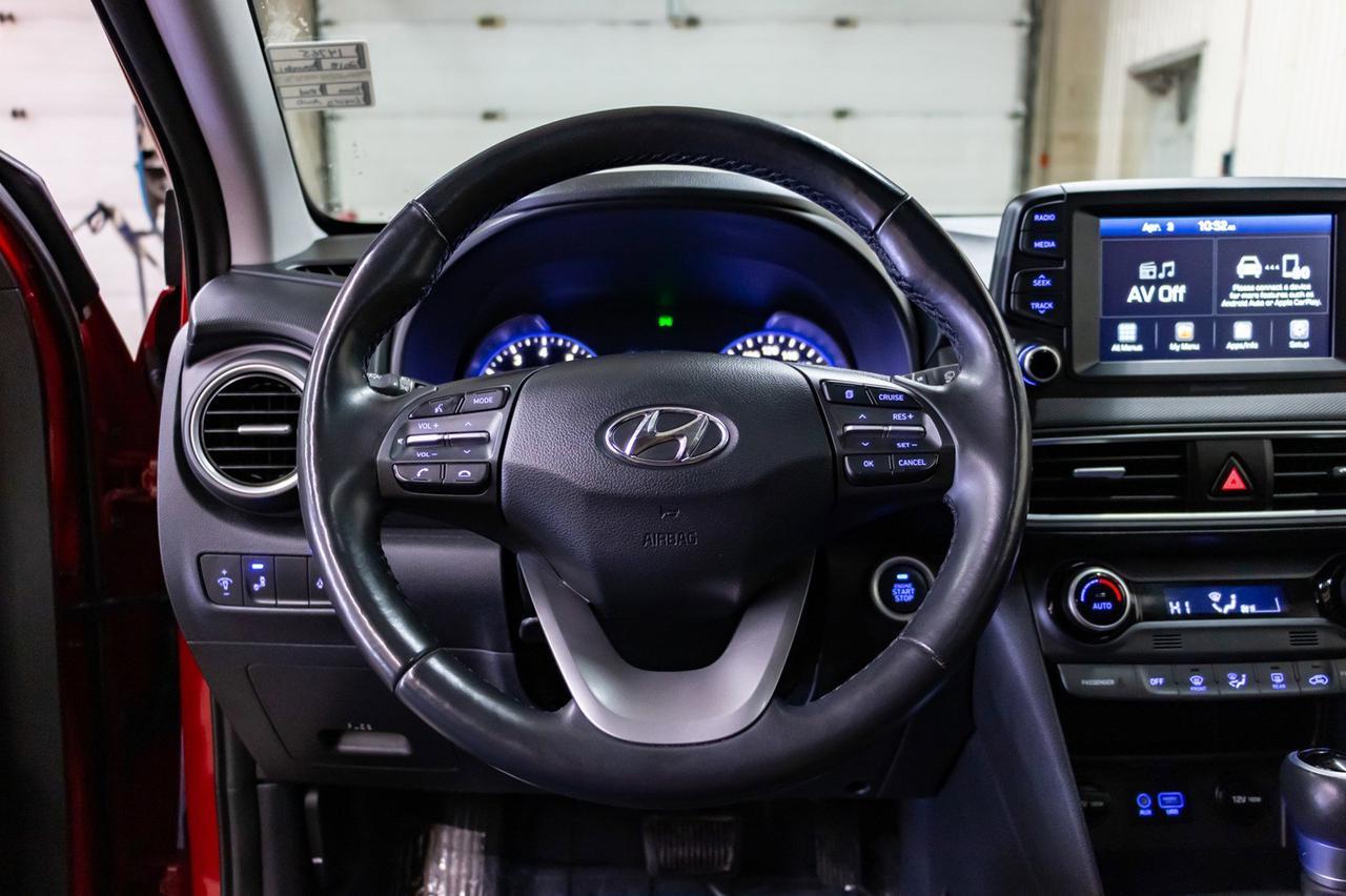 2018 Hyundai Kona AWD Luxury Leather Roof BCam Red Deer AB