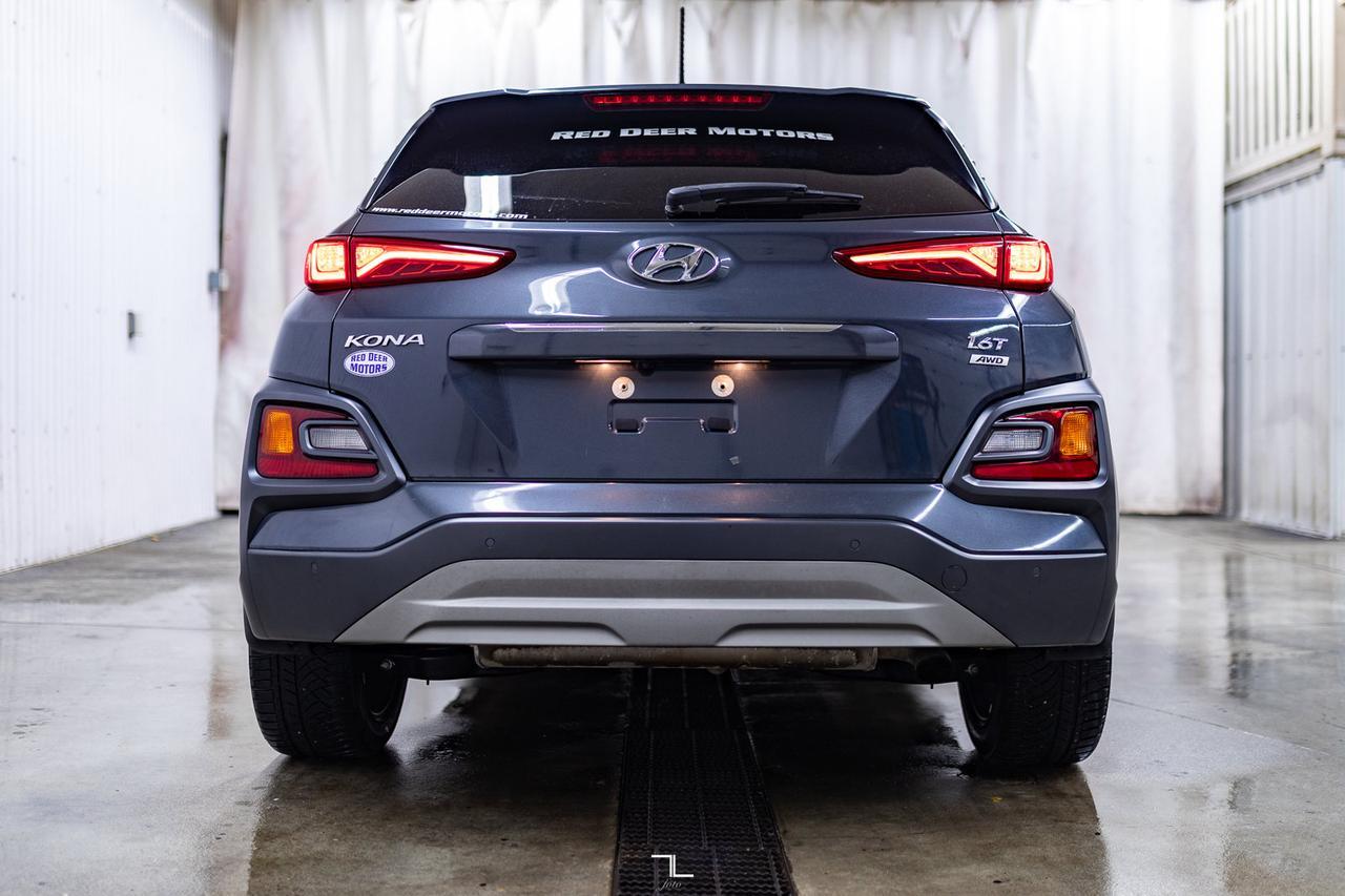 2018 Hyundai Kona AWD Ultimate Leather Roof Nav BCam Red Deer AB