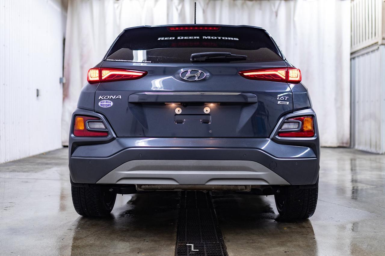 2018 Hyundai Kona AWD Ultimate Leather Roof Nav BCam Red Deer AB